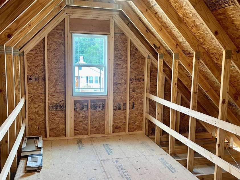 203 Prospect Church Road, Albemarle, NC 28001.  MLS# CAR4293903, YatesRealty ID 34322. Attic Storage Off Laundry Room