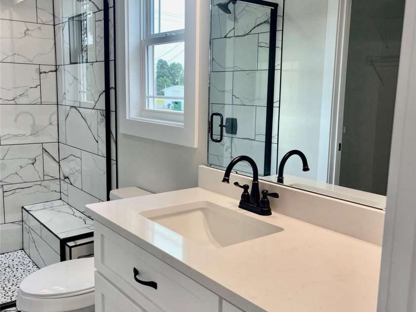 203 Prospect Church Road, Albemarle, NC 28001.  MLS# CAR4293903, YatesRealty ID 34322. Primary Bathroom