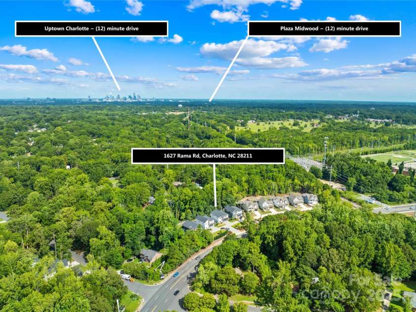 1627 Rama Road, Charlotte, NC 28211.  MLS# CAR4287612, YatesRealty ID 34326. 