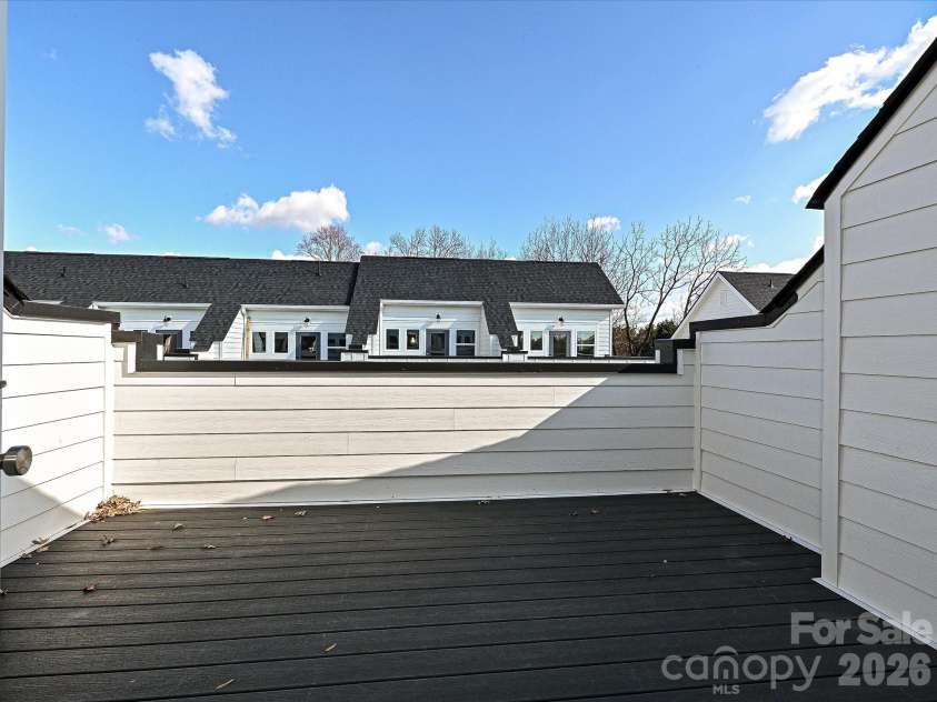 1217 34th Street, Charlotte, NC 28205.  MLS# CAR4139009, YatesRealty ID 3433. Rooftop Terrace