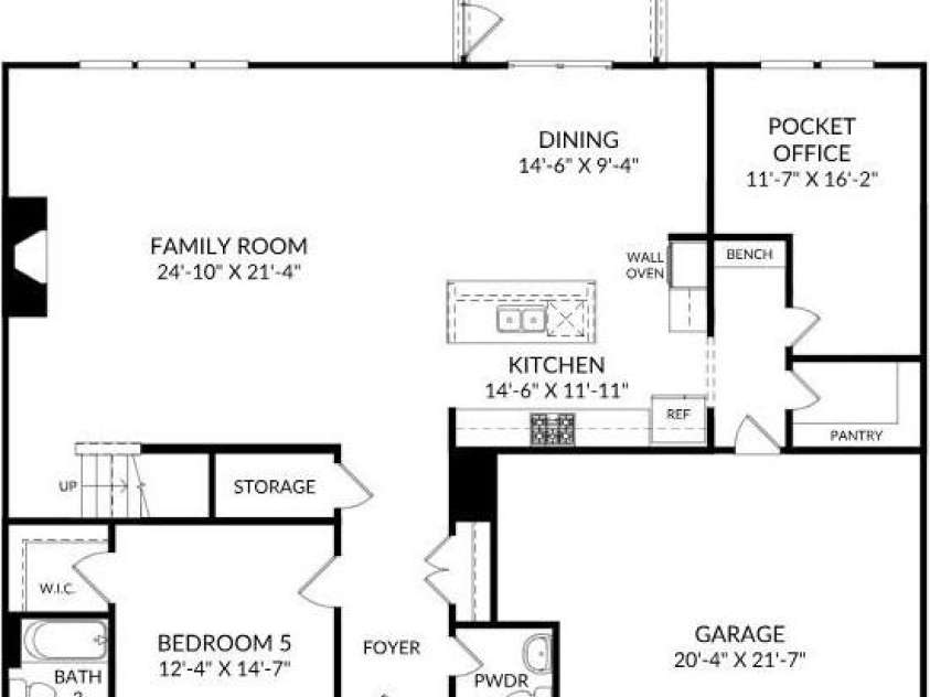 315 Alameda Way, Matthews, NC 28104.  MLS# CAR4291242, YatesRealty ID 34330. Main Level