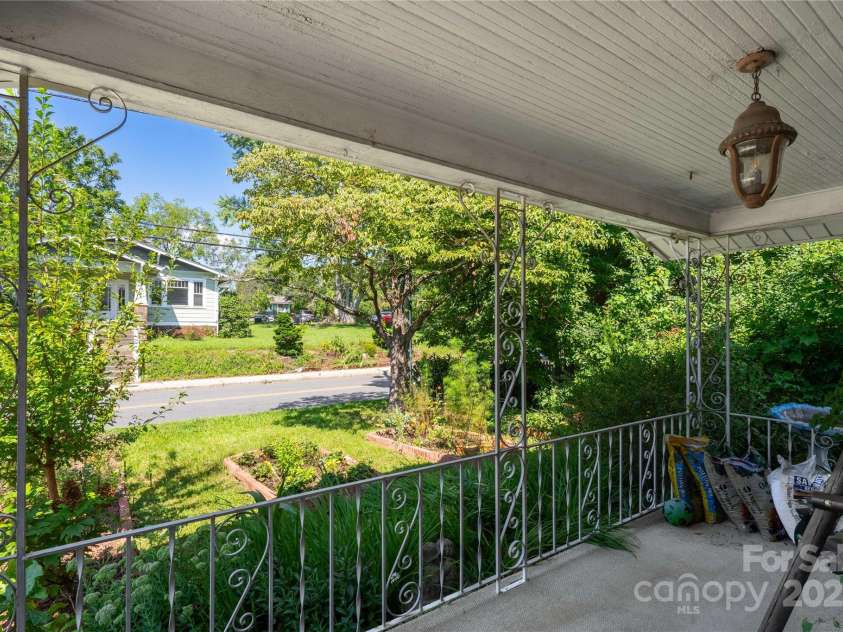 56 Brevard Road, Asheville, NC 28806.  MLS# CAR4293196, YatesRealty ID 34333. Front Porch