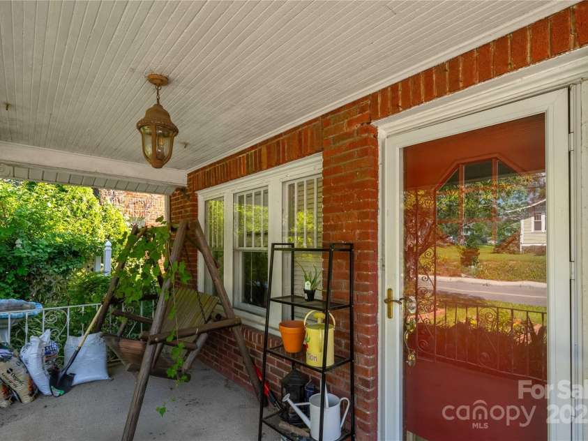 56 Brevard Road, Asheville, NC 28806.  MLS# CAR4293196, YatesRealty ID 34333. Front Porch