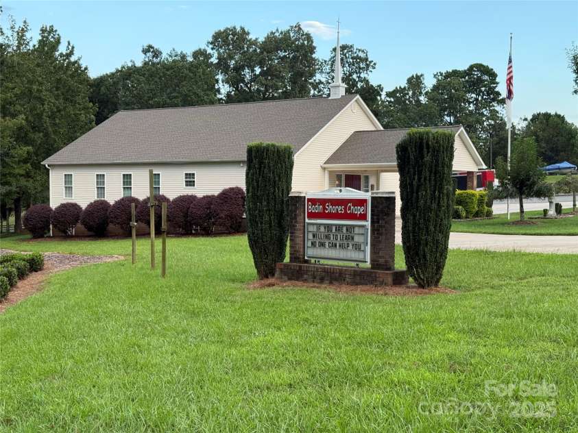 111 Club House Extension, New London, NC 28127.  MLS# CAR4295285, YatesRealty ID 34337. Christian Chapel open to all! A wonderful fellowship
