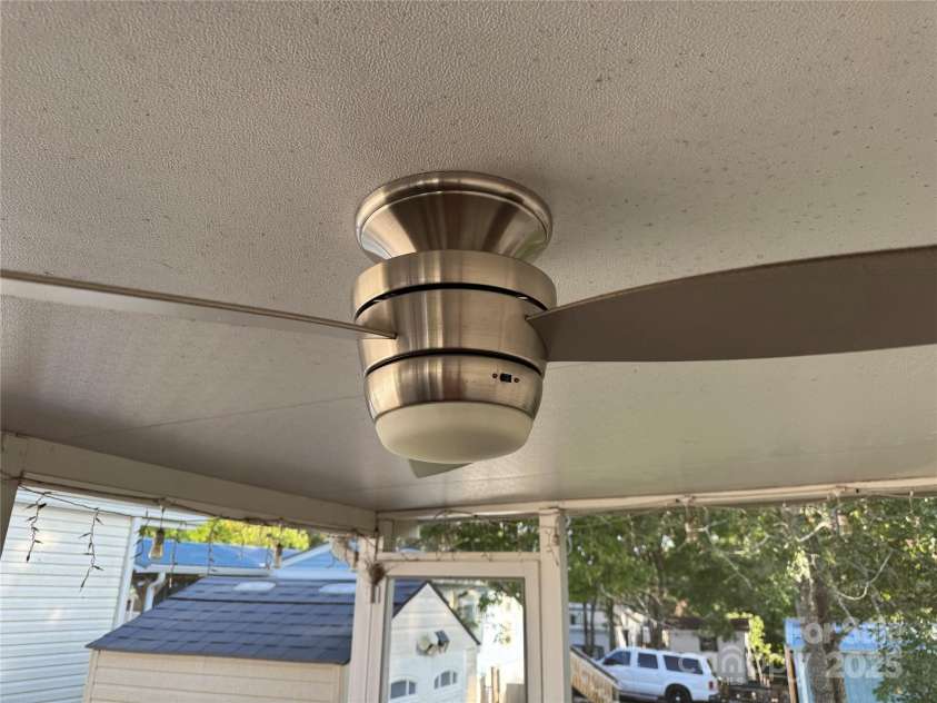 111 Club House Extension, New London, NC 28127.  MLS# CAR4295285, YatesRealty ID 34337. Modern Stainless Porch Fan