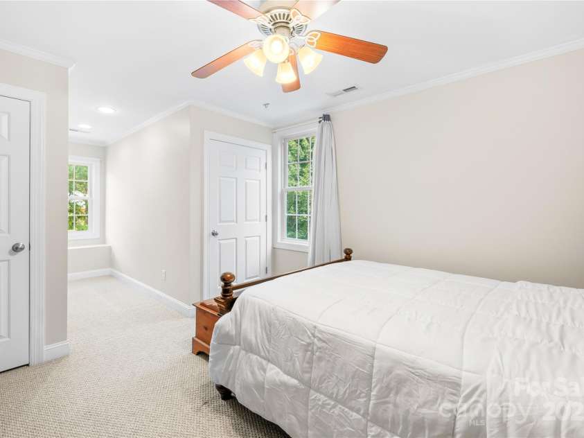 112 Berea Baptist Church Road, Stanfield, NC 28163.  MLS# CAR4173503, YatesRealty ID 3434. Guest Bedroom with two closets
