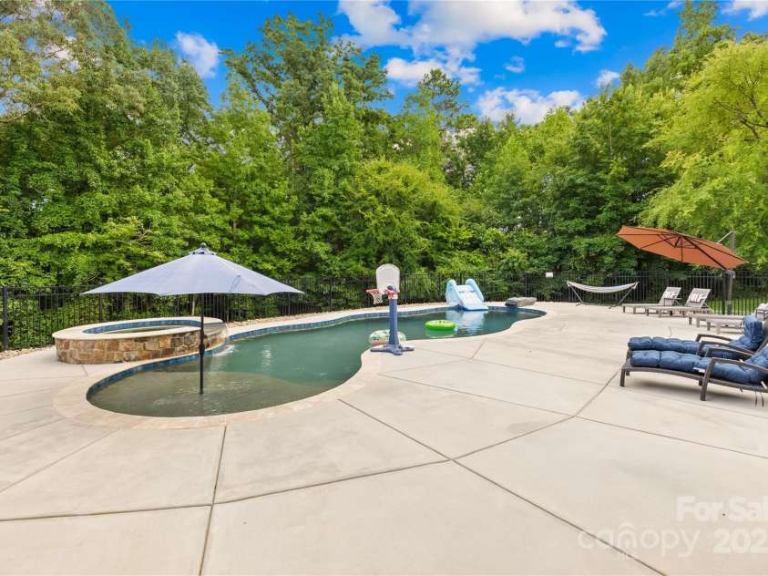 112 Berea Baptist Church Road, Stanfield, NC 28163.  MLS# CAR4173503, YatesRealty ID 3434. Pool area with plenty of space for lounging and entertaining