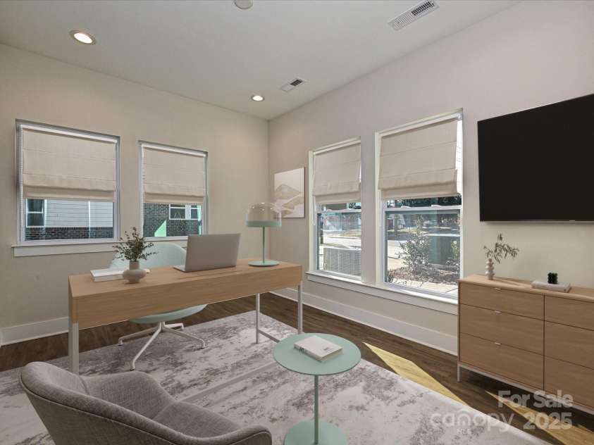 1219 34th Street, Charlotte, NC 28205.  MLS# CAR4139010, YatesRealty ID 3434. 1st Floor Bedroom 3 *Virtually Staged*