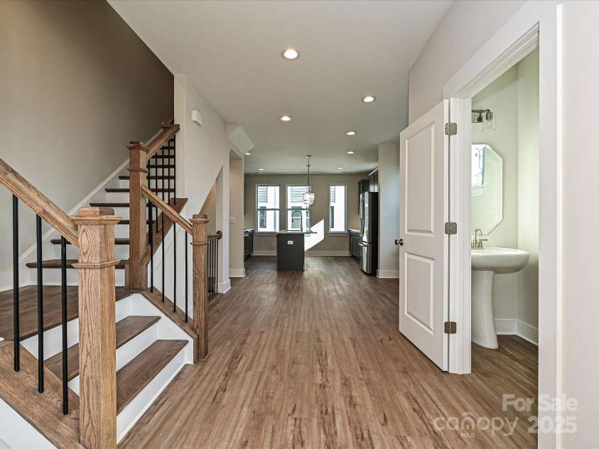 1219 34th Street, Charlotte, NC 28205.  MLS# CAR4139010, YatesRealty ID 3434. Kitchen/Dining/Living