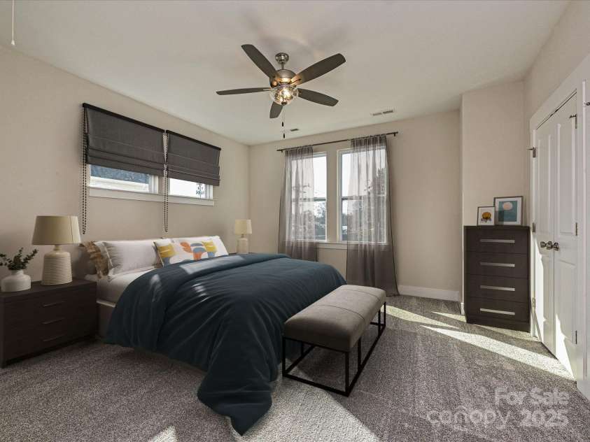 1219 34th Street, Charlotte, NC 28205.  MLS# CAR4139010, YatesRealty ID 3434. Premier Bedroom *Virtually Staged*