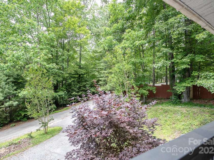 46 Badger Run, Hendersonville, NC 28739.  MLS# CAR4281037, YatesRealty ID 34340. Lovely flowering trees
