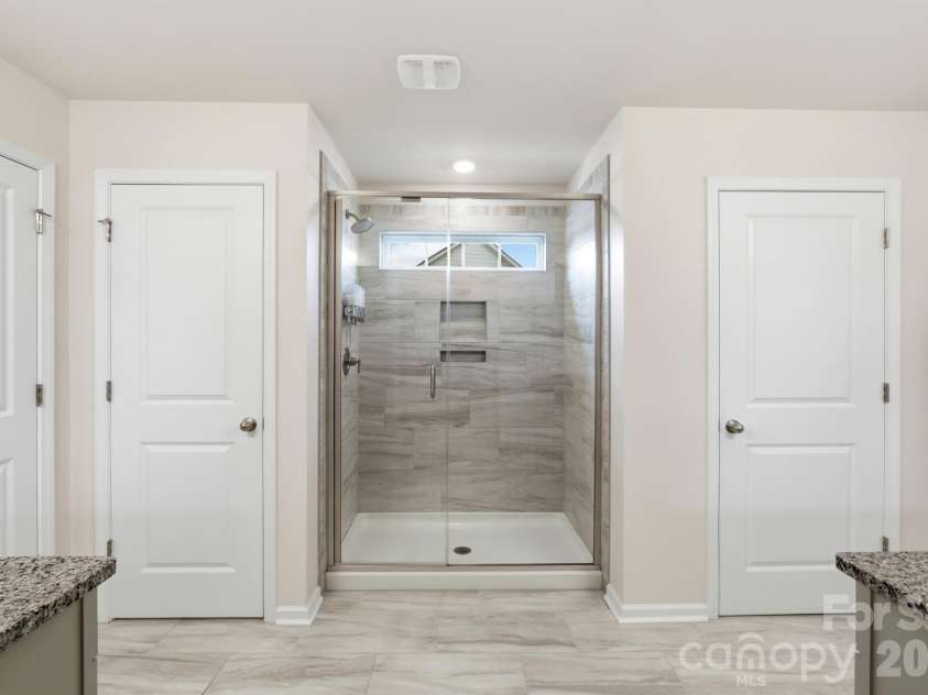 2431 Napa Terrace, Clover, SC 29710.  MLS# CAR4391685, YatesRealty ID 34349. Primary bathroom 