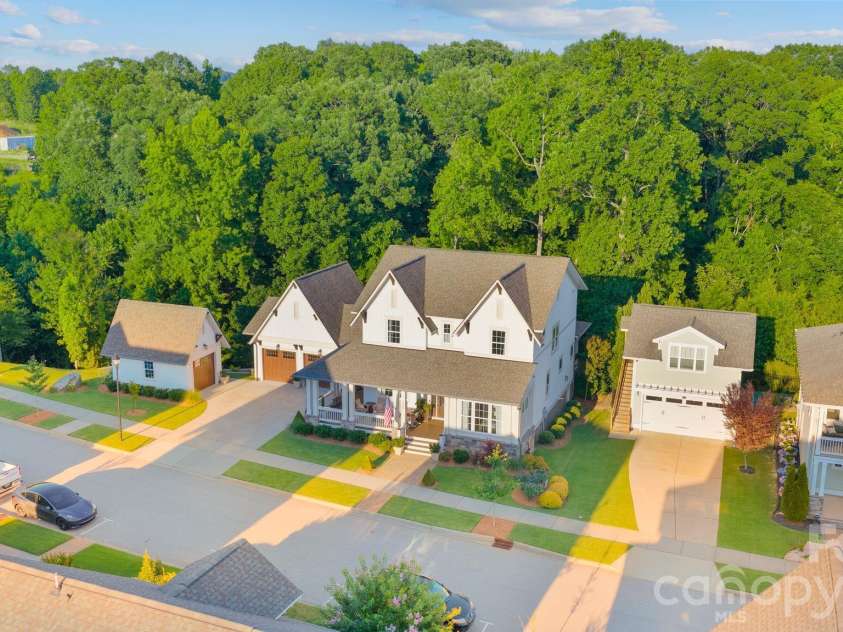 452 Luray Way, Rock Hill, SC 29730.  MLS# CAR4389360, YatesRealty ID 34350. Aerial view.