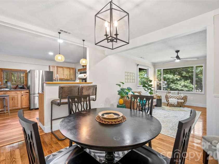 2323 Greater Druid Hills Boulevard, Hendersonville, NC 28791.  MLS# CAR4388400, YatesRealty ID 34352. Dining Room