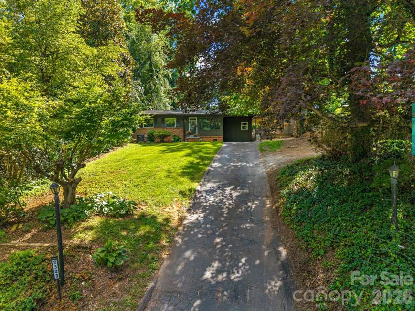 2323 Greater Druid Hills Boulevard, Hendersonville, NC 28791.  MLS# CAR4388400, YatesRealty ID 34352. Front Exterior View
