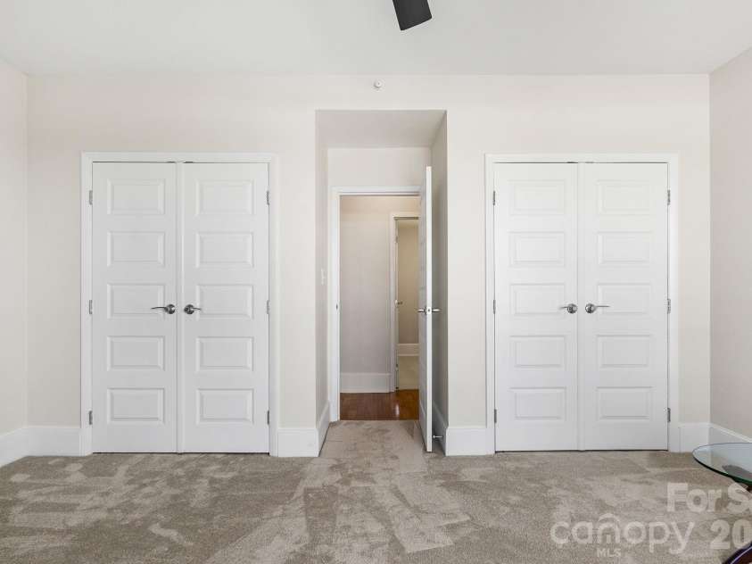 1300 Reece Road, Charlotte, NC 28209.  MLS# CAR4414970, YatesRealty ID 3436. 2nd Bedroom has nice carpet with 2 Closets and its own balcony