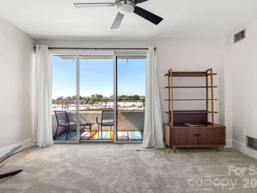 1300 Reece Road, Charlotte, NC 28209.  MLS# CAR4414970, YatesRealty ID 3436. 2nd Bedroom has nice carpet with 2 Closets and its own balcony