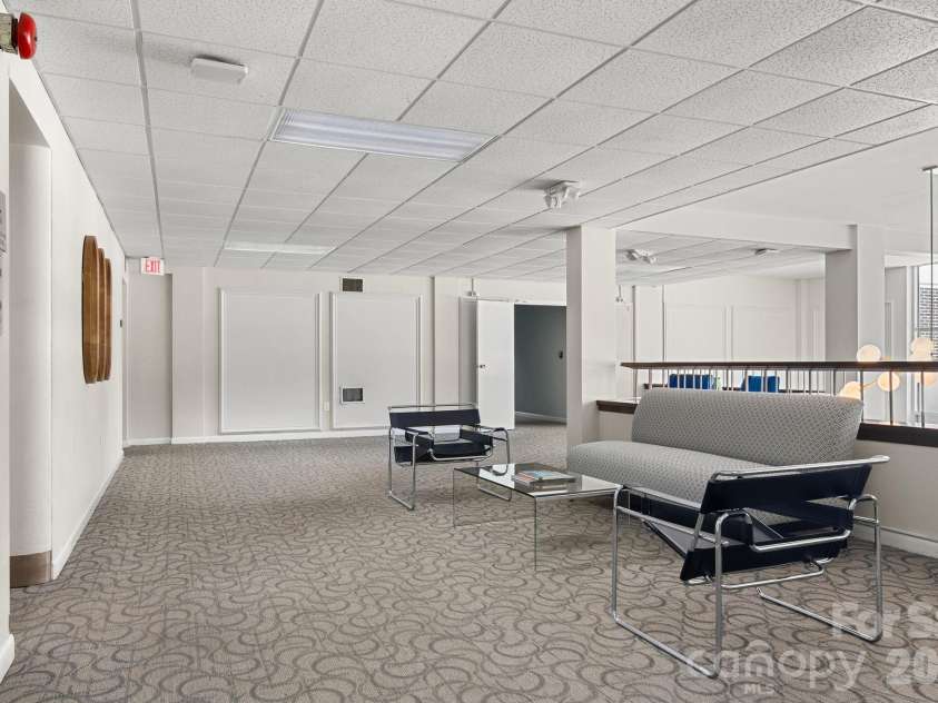1300 Reece Road, Charlotte, NC 28209.  MLS# CAR4414970, YatesRealty ID 3436. 2nd floor overlooks main lobby