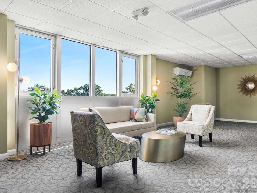 1300 Reece Road, Charlotte, NC 28209.  MLS# CAR4414970, YatesRealty ID 3436. Each floor has its own lobby