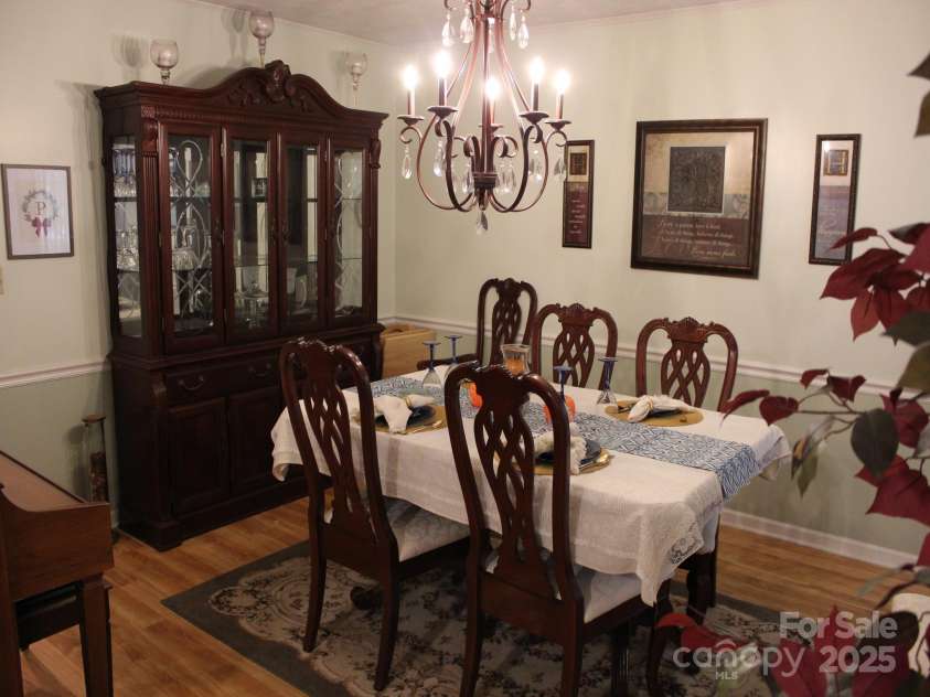 106 Laurel Lane, Etowah, NC 28729.  MLS# CAR4285948, YatesRealty ID 34361. Dining room