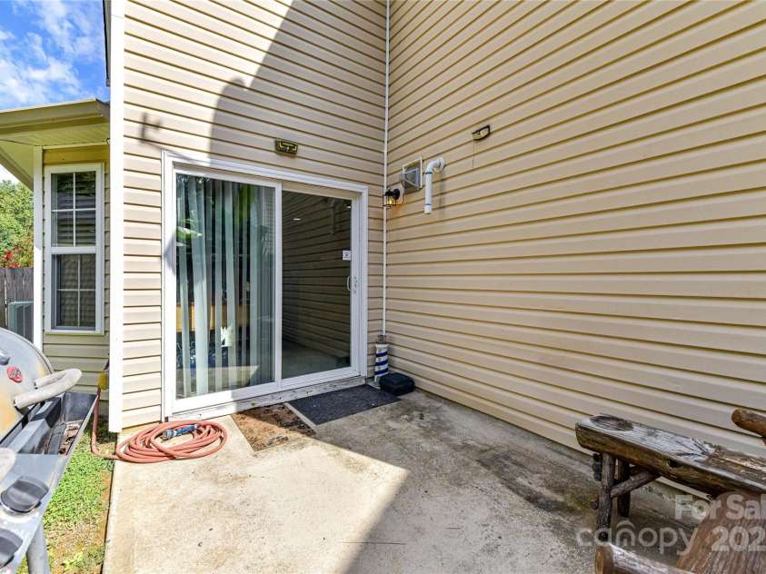 4419 Red Hook Road, Monroe, NC 28110.  MLS# CAR4293943, YatesRealty ID 34363. Rear Patio