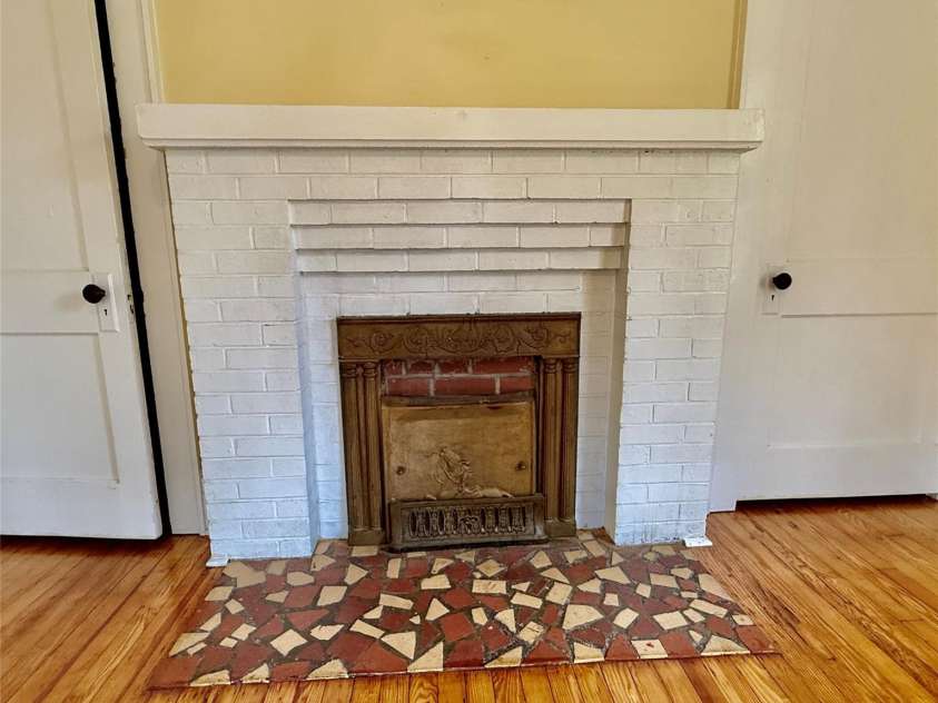 122 Beaver Street, Forest City, NC 28043.  MLS# CAR4294326, YatesRealty ID 34376. Original fireplace detail