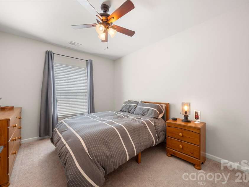 3009 Canopy Drive, Indian Trail, NC 28079.  MLS# CAR4292578, YatesRealty ID 34383. Third bedroom