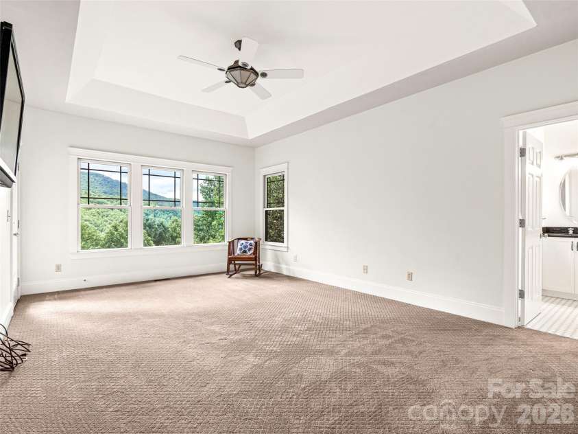 890 Stoney Stream Lane, Arden, NC 28704.  MLS# CAR4395817, YatesRealty ID 34385. Large primary bedroom.