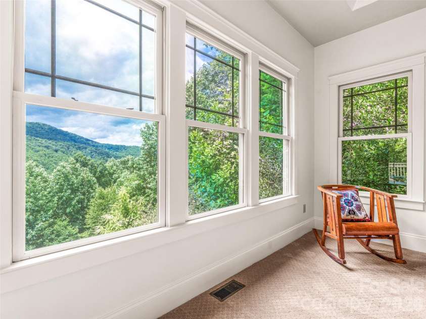 890 Stoney Stream Lane, Arden, NC 28704.  MLS# CAR4395817, YatesRealty ID 34385. Mountain views from primary bedroom.