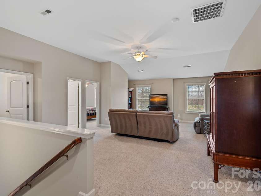 5054 Karriker Court, Indian Land, SC 29707.  MLS# CAR4396429, YatesRealty ID 34390. 2nd floor loft space