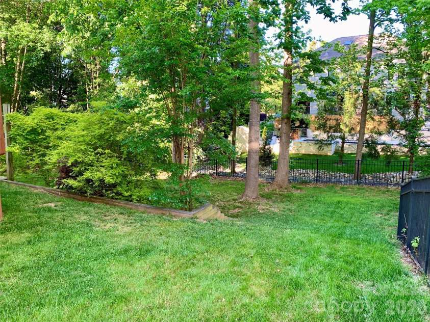 5054 Karriker Court, Indian Land, SC 29707.  MLS# CAR4396429, YatesRealty ID 34390. Backyard