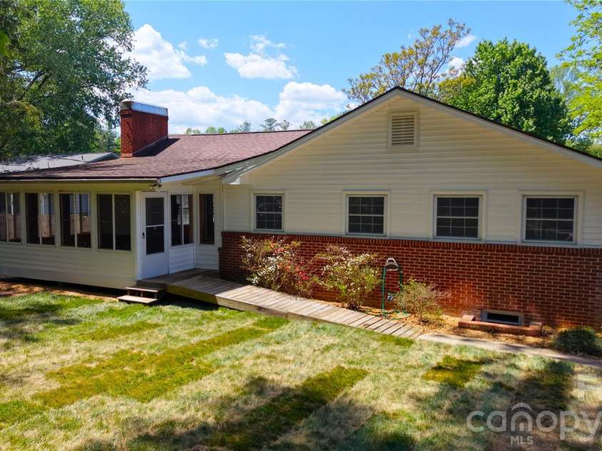 1627 Greenville Highway, Hendersonville, NC 28792.  MLS# CAR4338337, YatesRealty ID 34391. New Sod