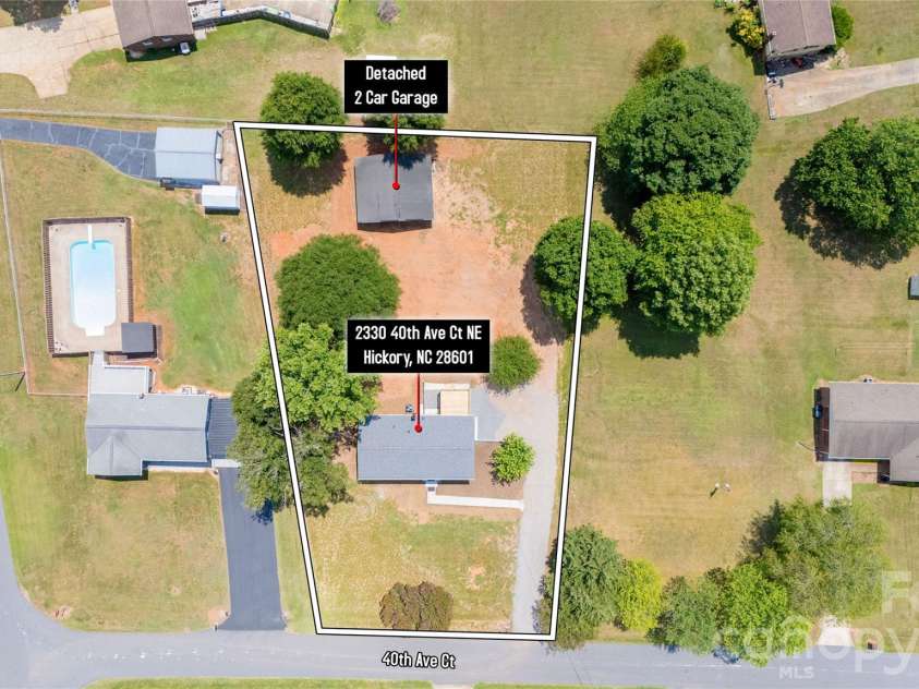 2330 40th Avenue Court, Hickory, NC 28601.  MLS# CAR4398314, YatesRealty ID 34392. 