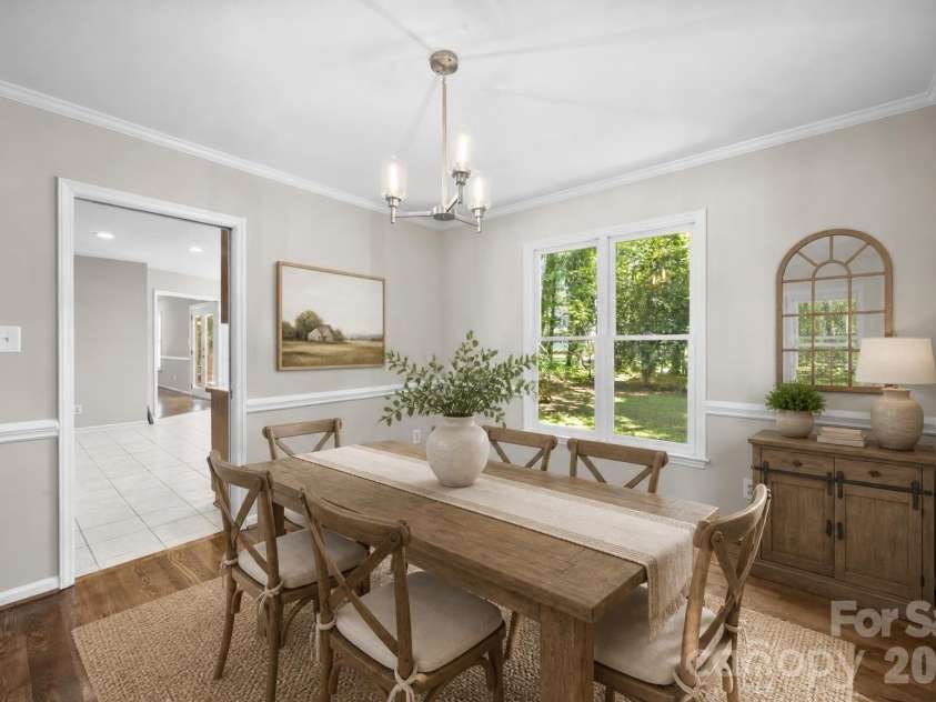 932 Alexandria Court, Gastonia, NC 28056.  MLS# CAR4388133, YatesRealty ID 34396. VIRTUALLY STAGED Dining Room