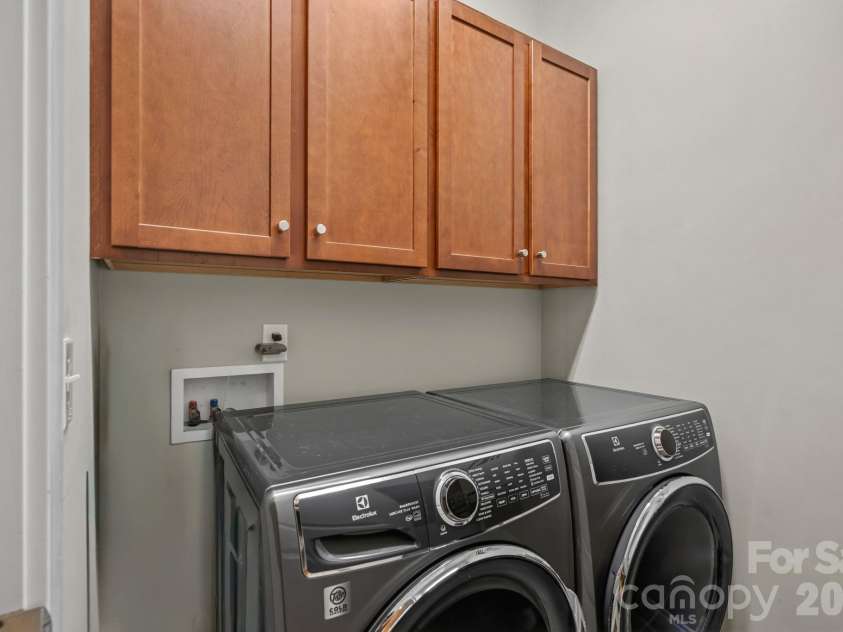 2219 Winthrop Avenue, Charlotte, NC 28203.  MLS# CAR4393922, YatesRealty ID 34398. Main level laundry room