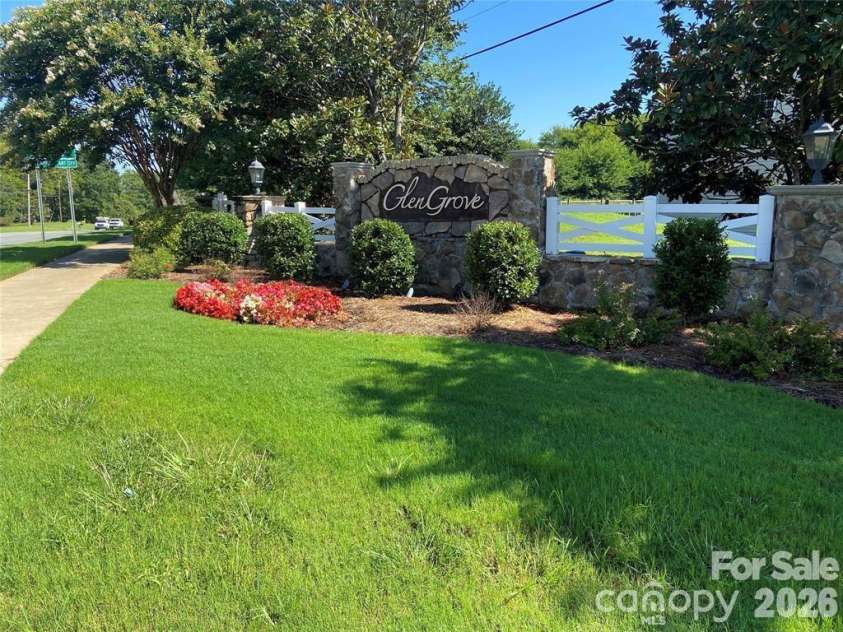 3585 Leighton Drive, Concord, NC 28027.  MLS# CAR4397371, YatesRealty ID 34404. Community Entrance