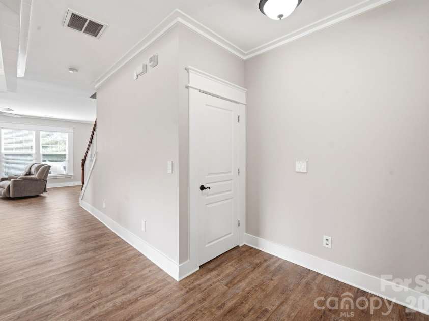 3585 Leighton Drive, Concord, NC 28027.  MLS# CAR4397371, YatesRealty ID 34404. Foyer with Large Storage Closet
