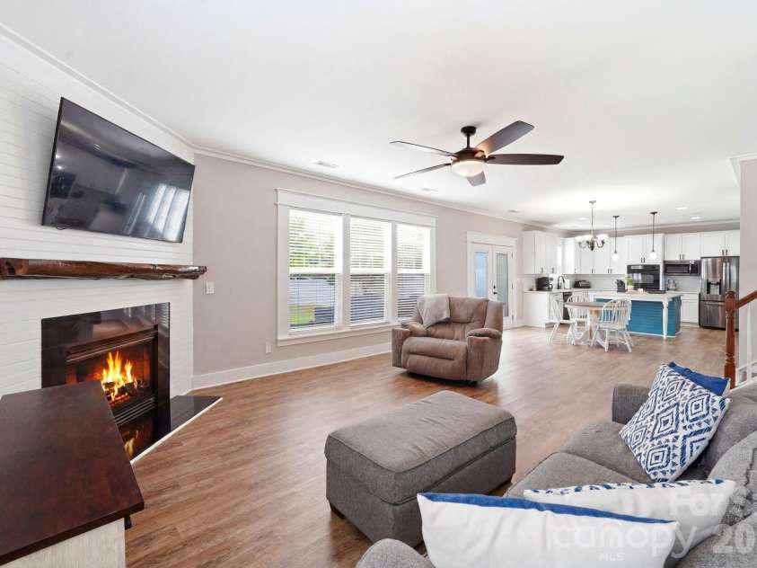 3585 Leighton Drive, Concord, NC 28027.  MLS# CAR4397371, YatesRealty ID 34404. Open Floorplan