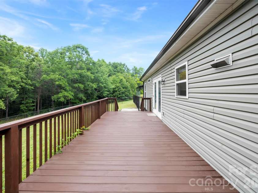 1259 Hardin Road, Dallas, NC 28034.  MLS# CAR4398396, YatesRealty ID 34415. Back deck