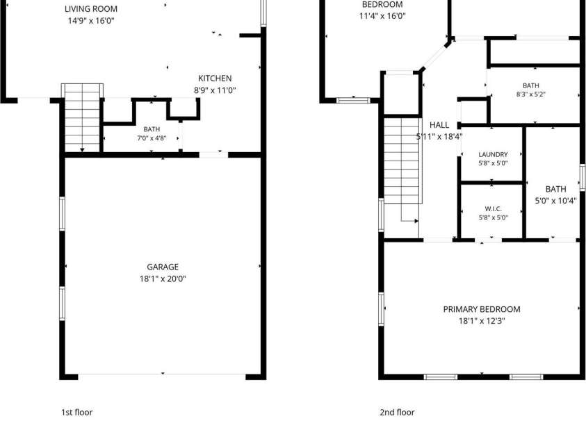 5304 Silabert Avenue, Charlotte, NC 28205.  MLS# CAR4398785, YatesRealty ID 34416. Floor Plan