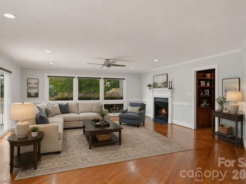 4872 Liberty Hill Road, York, SC 29745.  MLS# CAR4397290, YatesRealty ID 34418. Virtually staged. Great room with full bath, laundry area, and secondary bedroom