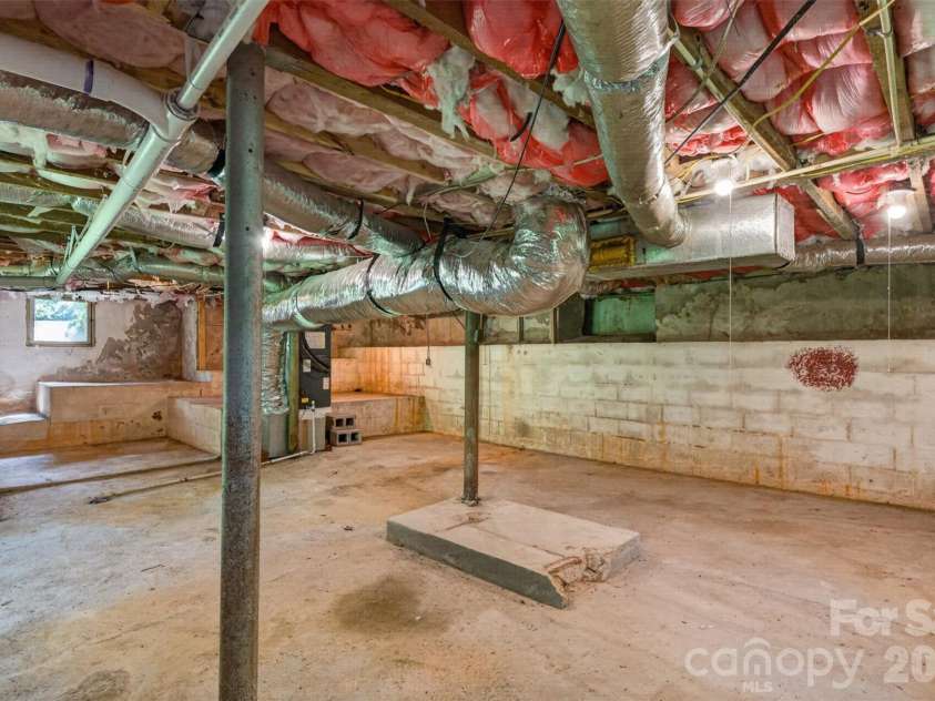 3085 US 70 Highway, Morganton, NC 28655.  MLS# CAR4397954, YatesRealty ID 34421. Basement