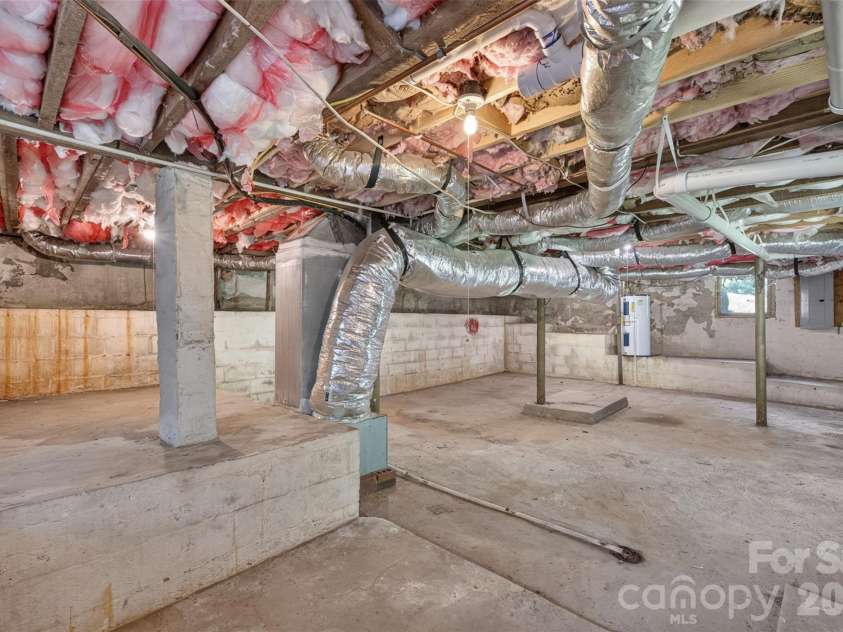 3085 US 70 Highway, Morganton, NC 28655.  MLS# CAR4397954, YatesRealty ID 34421. Basement