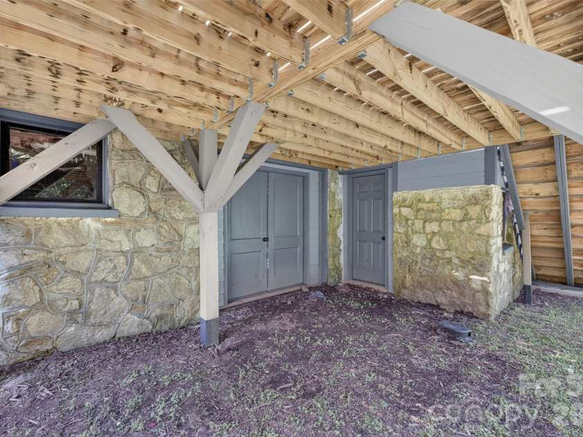 3085 US 70 Highway, Morganton, NC 28655.  MLS# CAR4397954, YatesRealty ID 34421. Entry to basement and storage room