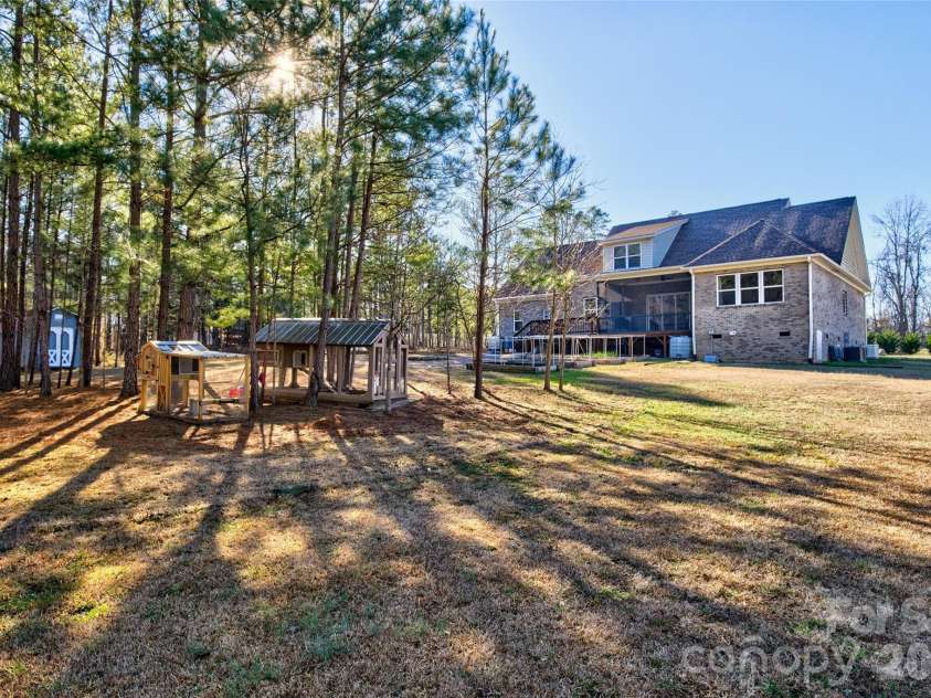398 Kingsburry Road, Clover, SC 29710.  MLS# CAR4337912, YatesRealty ID 3443. Home backs up to trees for added privacy