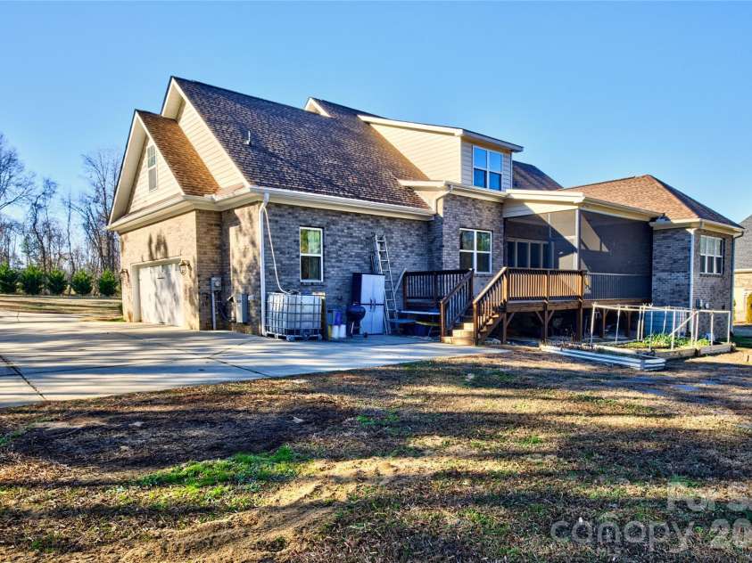 398 Kingsburry Road, Clover, SC 29710.  MLS# CAR4337912, YatesRealty ID 3443. Rear view of home