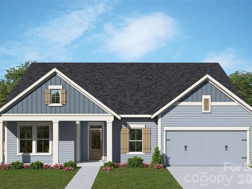 3348 Charolais Lane, Harrisburg, NC 28075.  MLS# CAR4399501, YatesRealty ID 34439. Magnolia-A Elevation Rendering