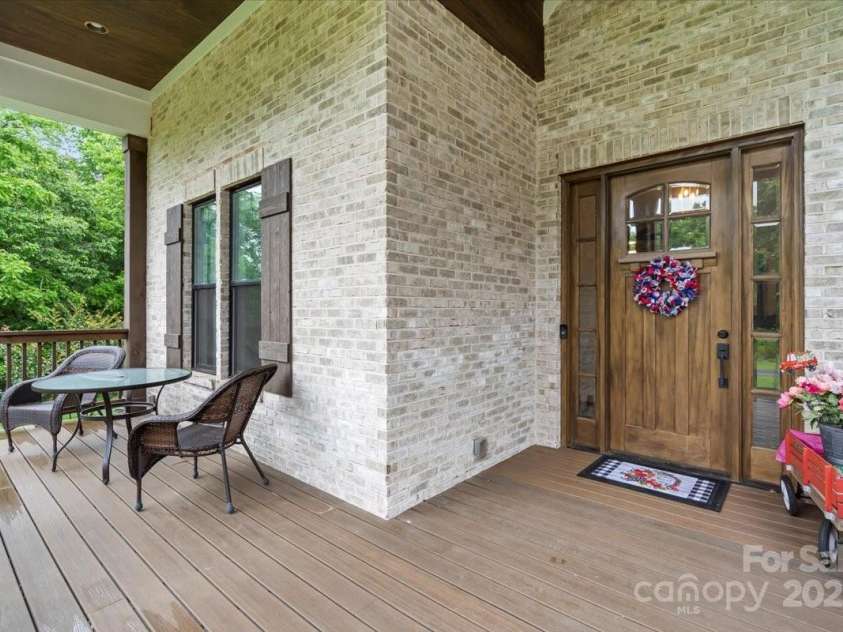 867 Bellegray Road, Clover, SC 29710.  MLS# CAR4262623, YatesRealty ID 34439. Front porch w/Trex decking