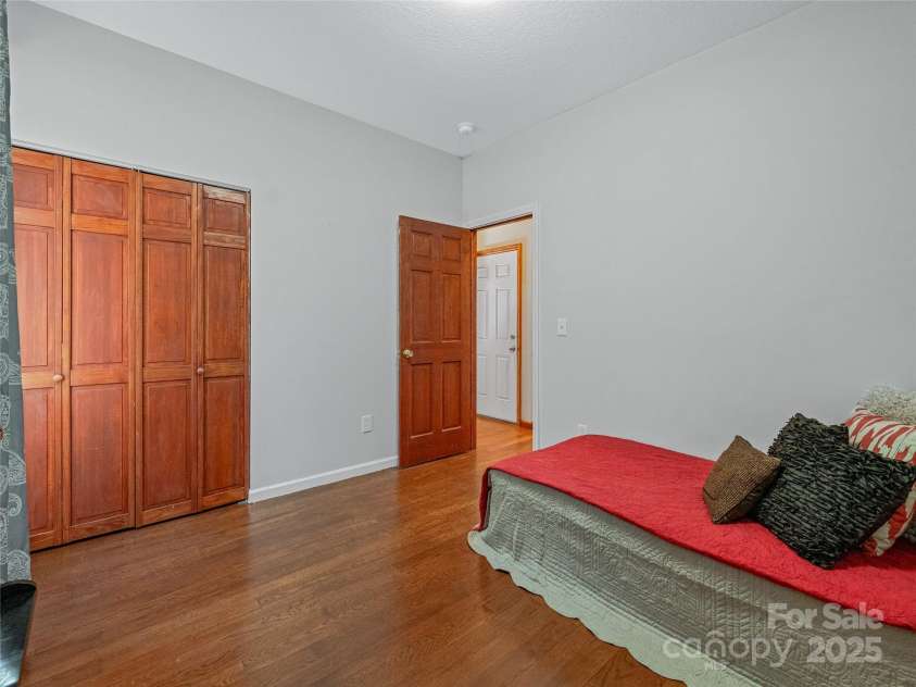 45 Wilderness Drive, Weaverville, NC 28787.  MLS# CAR4221623, YatesRealty ID 3444. Hardwood floors in all bedrooms