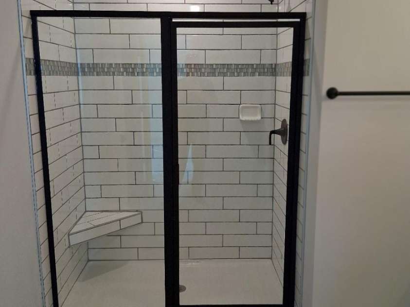 721 Inwood Hill Drive, Gastonia, NC 28056.  MLS# CAR4399183, YatesRealty ID 34441. Shower in Primary Suite